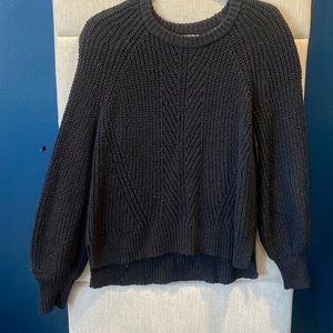 Madewell Black Knit Sweater
